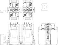 System kaskadowy RG/4xC240-200 montaż - RG.020.778